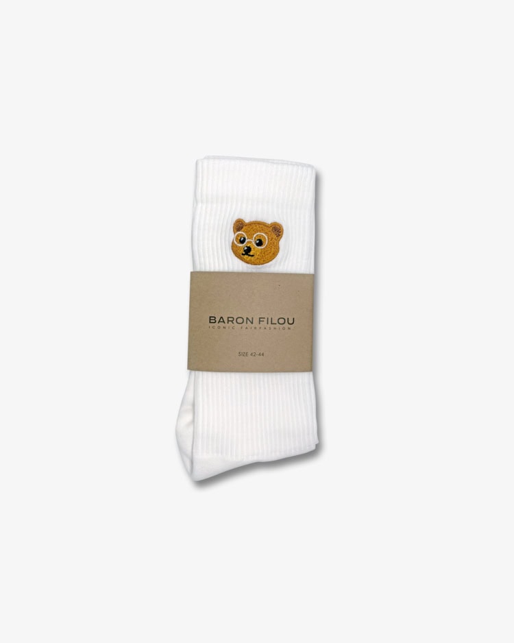 Baron Filou Socks - white