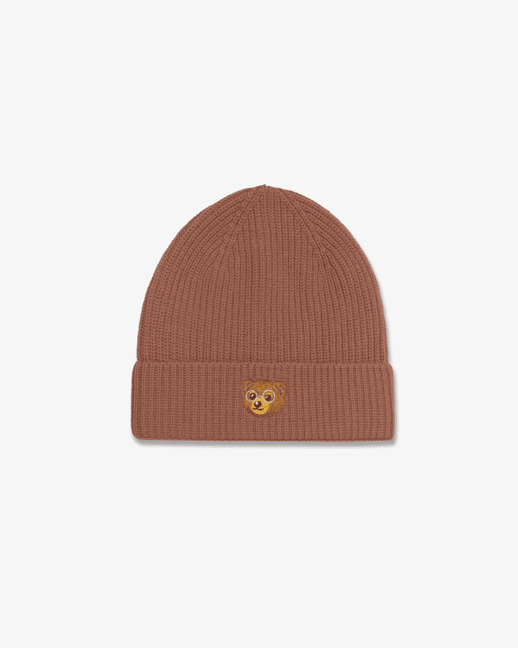 EXCLUSIVE MERINO BEANIE BARON FILOU – rose blush