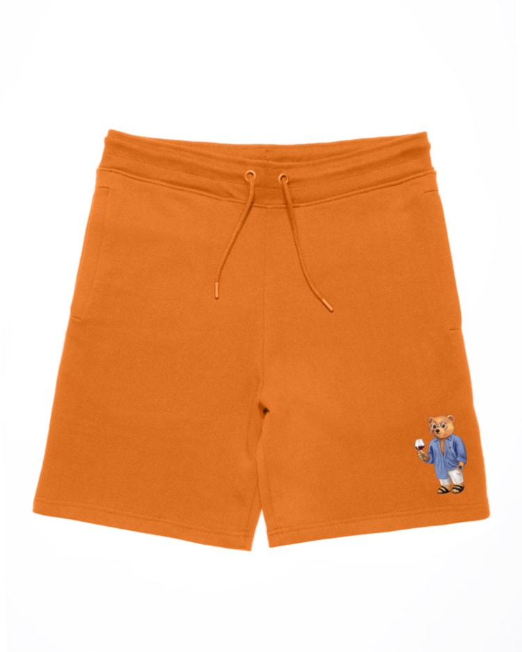 Short biologique avec impression, Filou LXXVI., fizzy peach