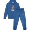 BARON FILOU_SS24_Matching Jogger Set blue lagoon