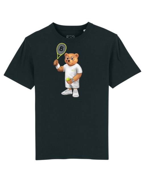 BARON FILOU_T-Shirt_black_145_CXLV_THE TENNIS CHAMPION