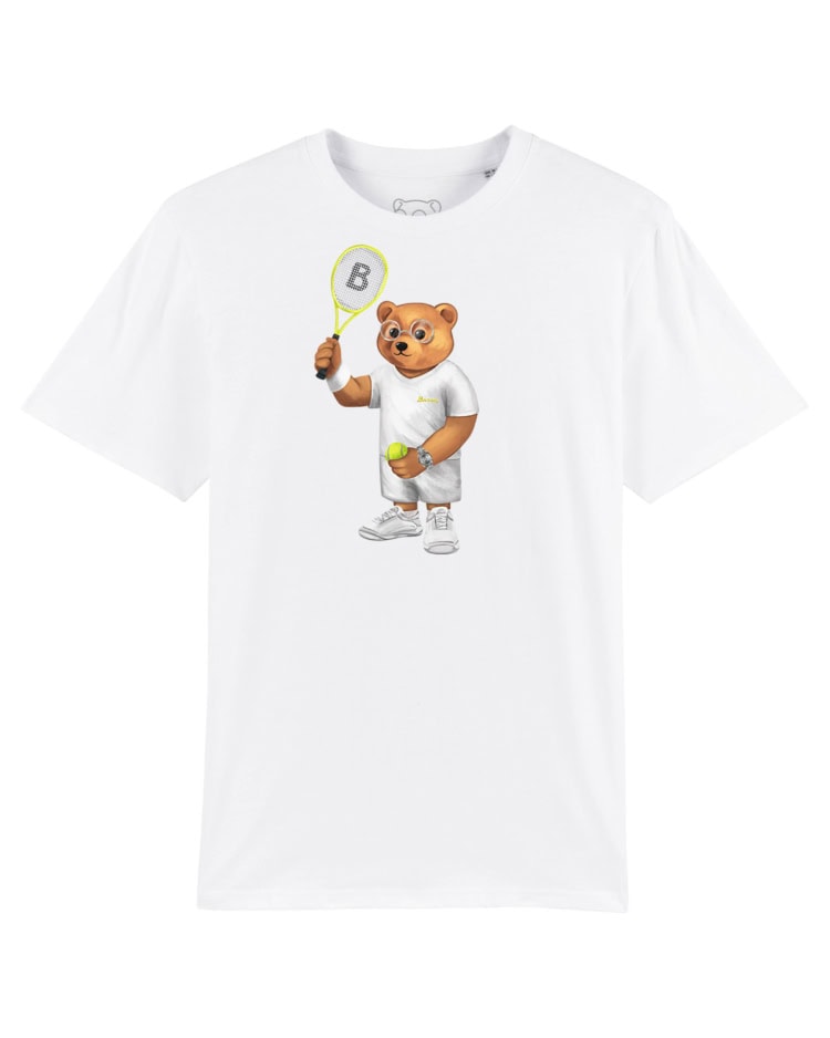 BARON FILOU_T-Shirt_white_145_CXLV_THE TENNIS CHAMPION