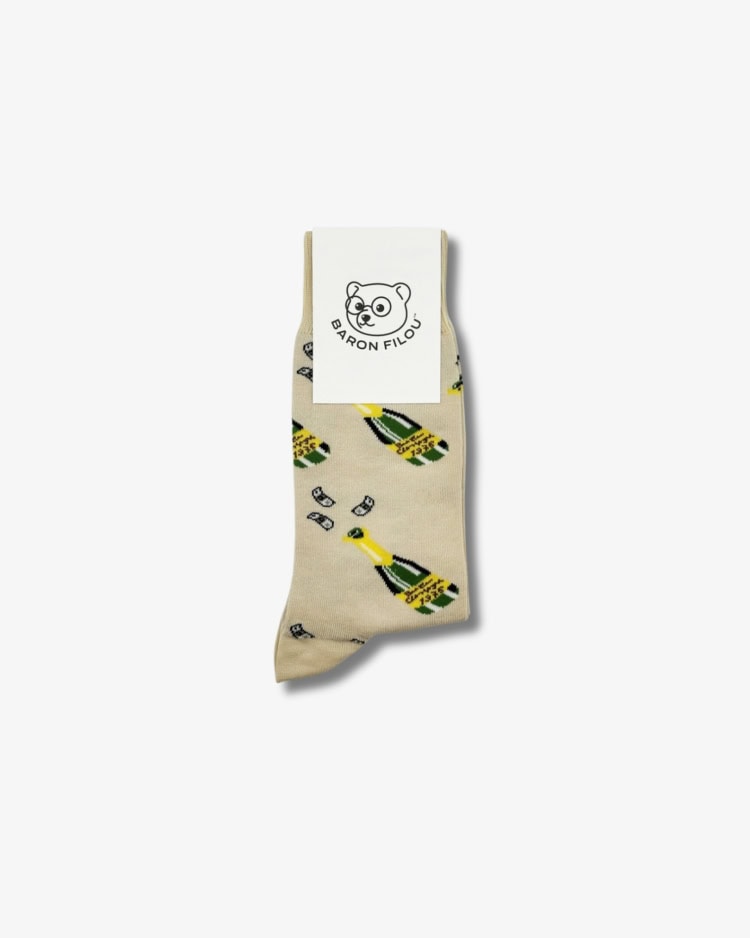 Chaussettes en tricot Champagne