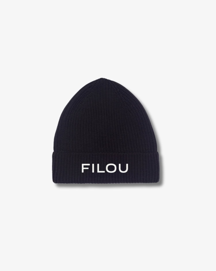 Merino Beanie FILOU Felt – pitch black