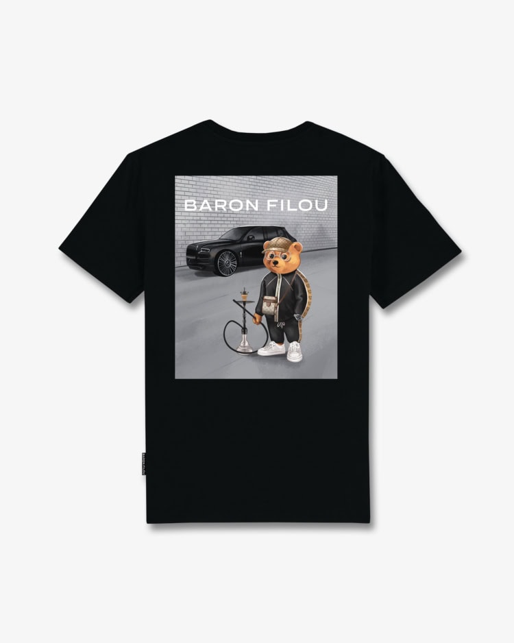 Organic T-Shirt Poster Backprint, Filou LXXXIV.