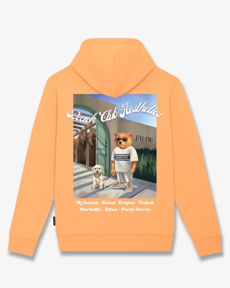 Oversized Backprint Hoodie Filou CXXIV.