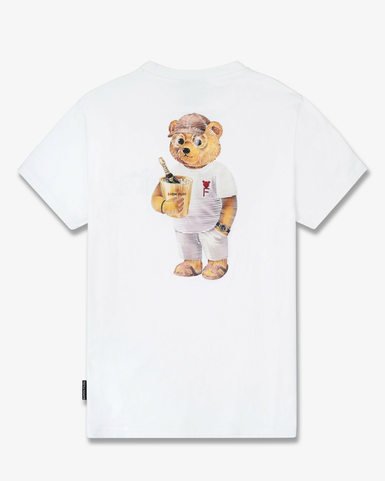 Camiseta orgánica con estampado en la espalda, Filou CXXIII.