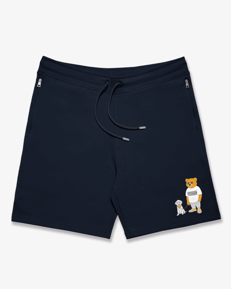 Bestickte Shorts Filou CXXIV.