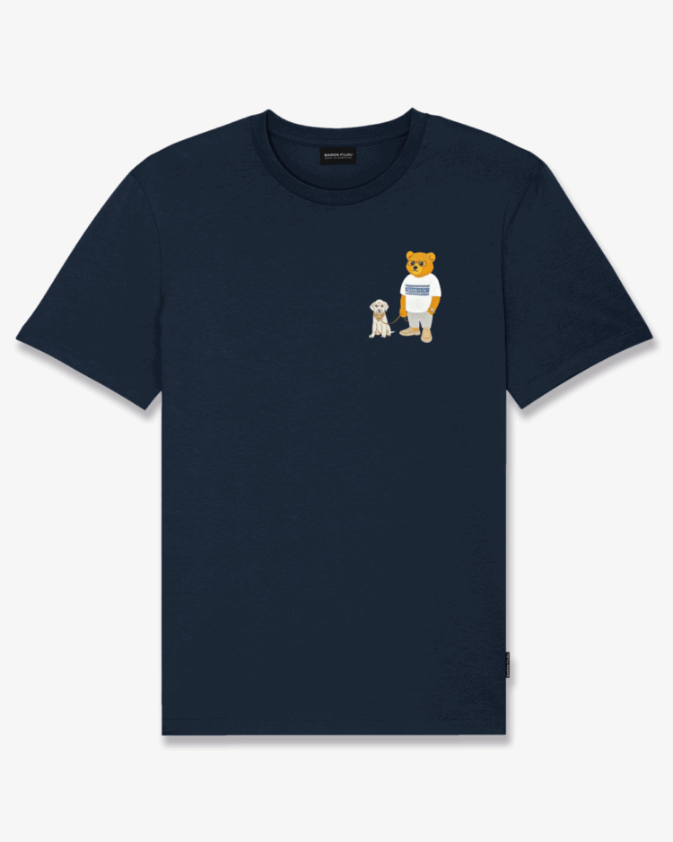 Embroidered Chestprint T-Shirt Filou CXXIV.