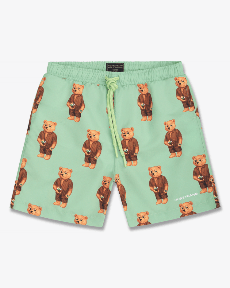 Honeygang pantaloncini da bagno CXXII. allover