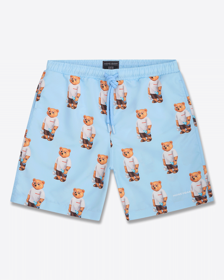 Honeygang Swim Shorts CXXI., allover