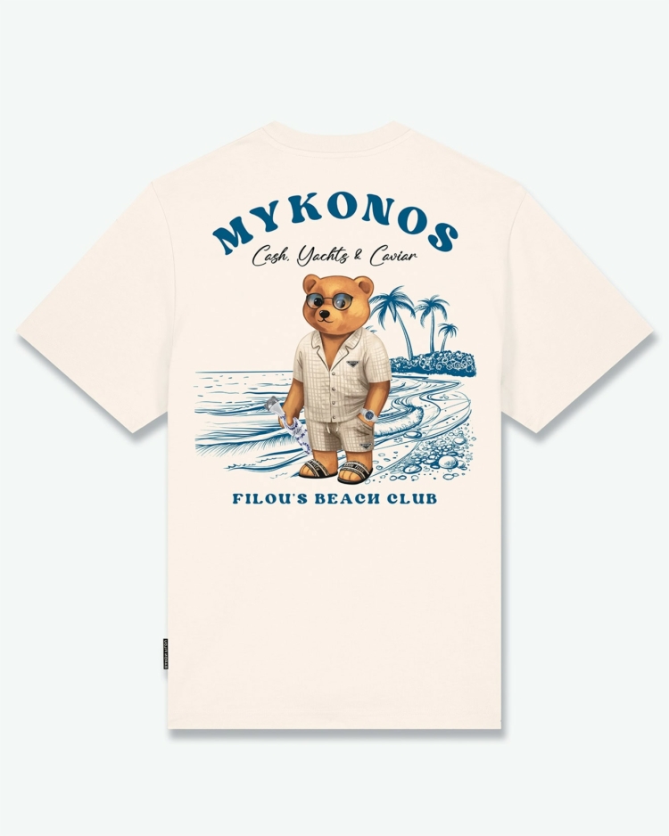 Maglietta Oversized Backprint Filou CXIII. MYKONOS