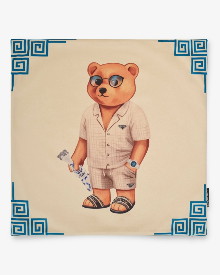 Copricuscino stampato Filou CXIII.