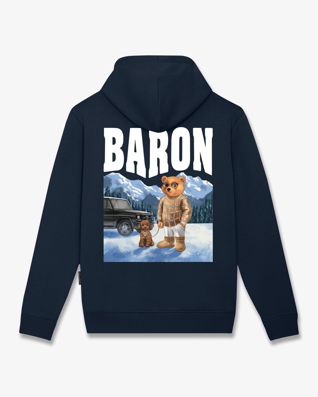 Backprint Hoodie Filou CXXXIII. BARON