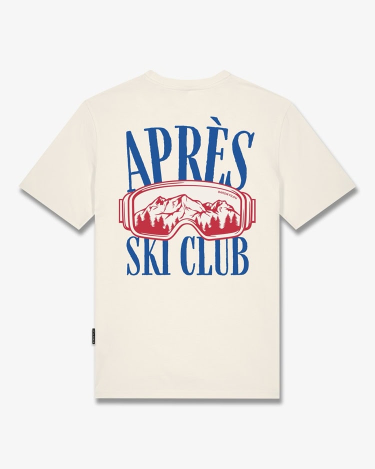 T-shirt oversize à imprimé dorsal APRÈS SKI CLUB