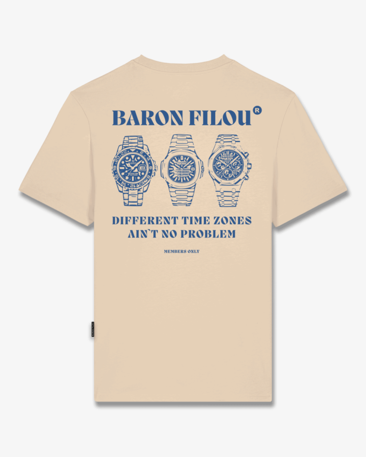 T-Shirt Backprint DIFFERENT TIMEZONES