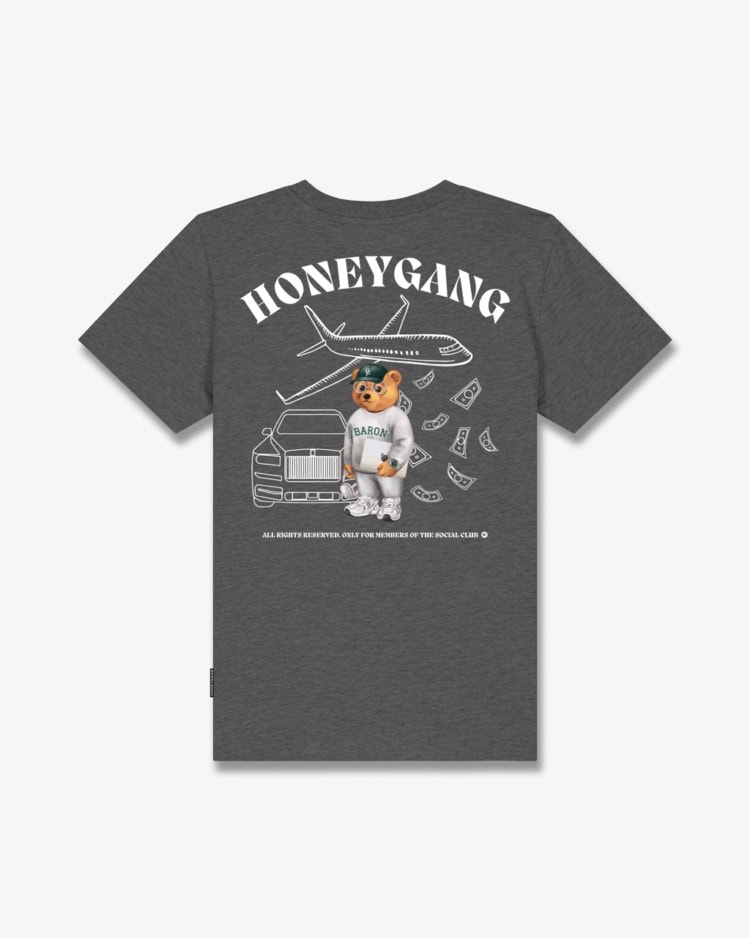 Honeygang Maglietta con stampa sul retro CXLVII. HONEYGANG