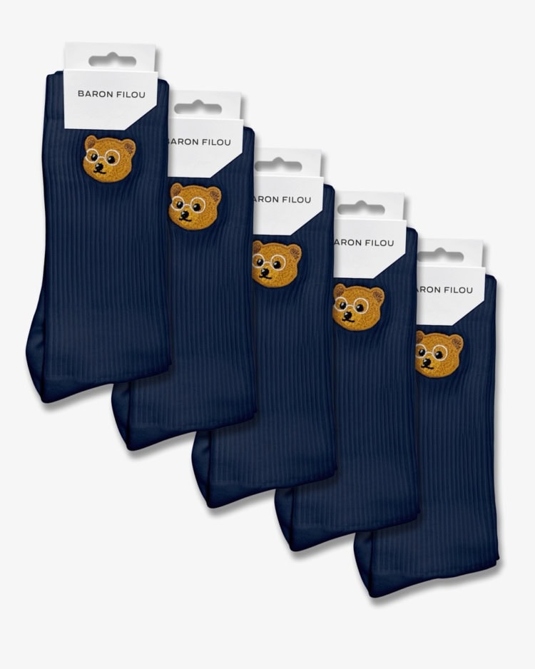 5-Pack Baron Filou Essential Chaussettes
