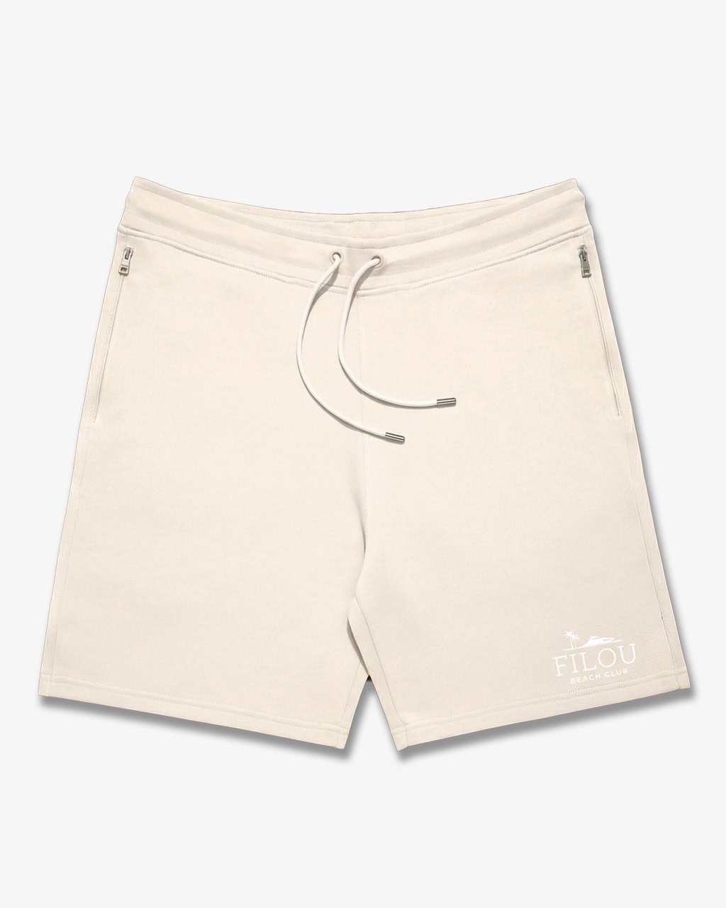 Shorts_Filou Beach Club_pearl white