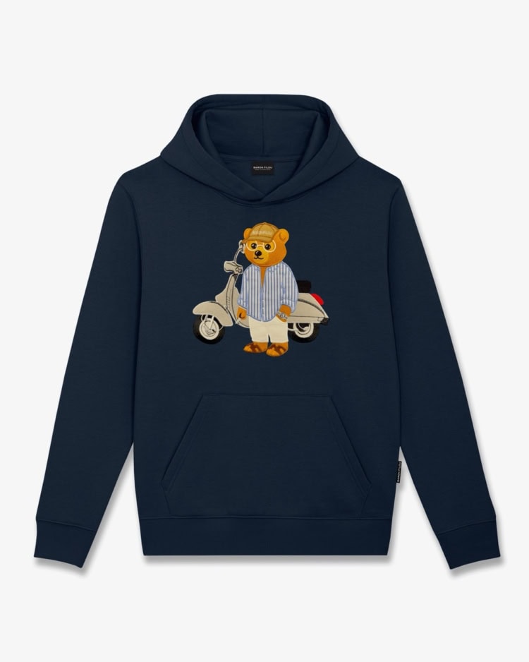 Hoodie ricamato Filou CLXXI.