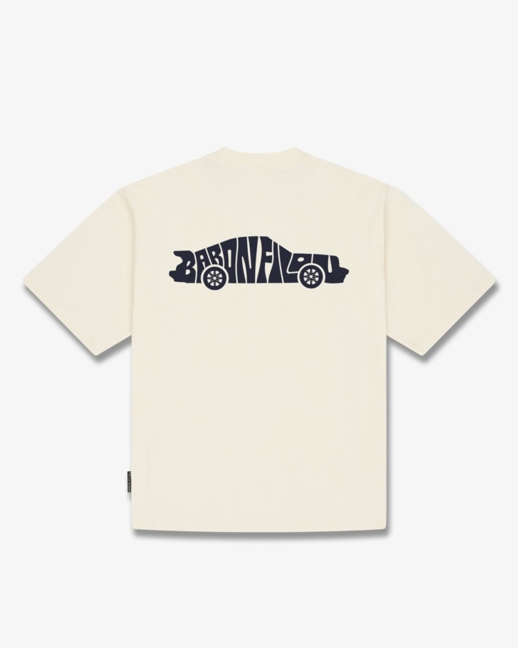 T-shirt oversize con backprint VALET MODE