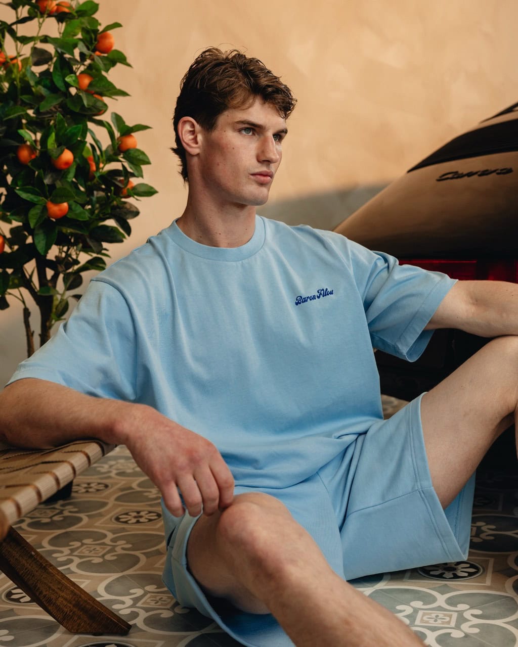 Camiseta oversize con backprint CAVIAR DEALER