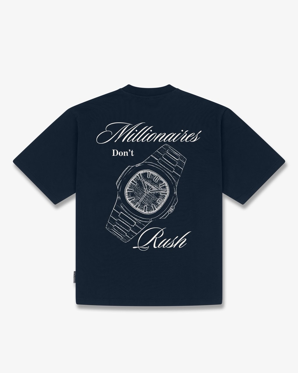 Oversized Backprint T-Shirt NO RUSH