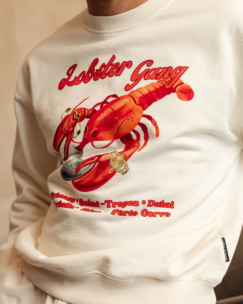 Sudadera oversize LOBSTER GANG