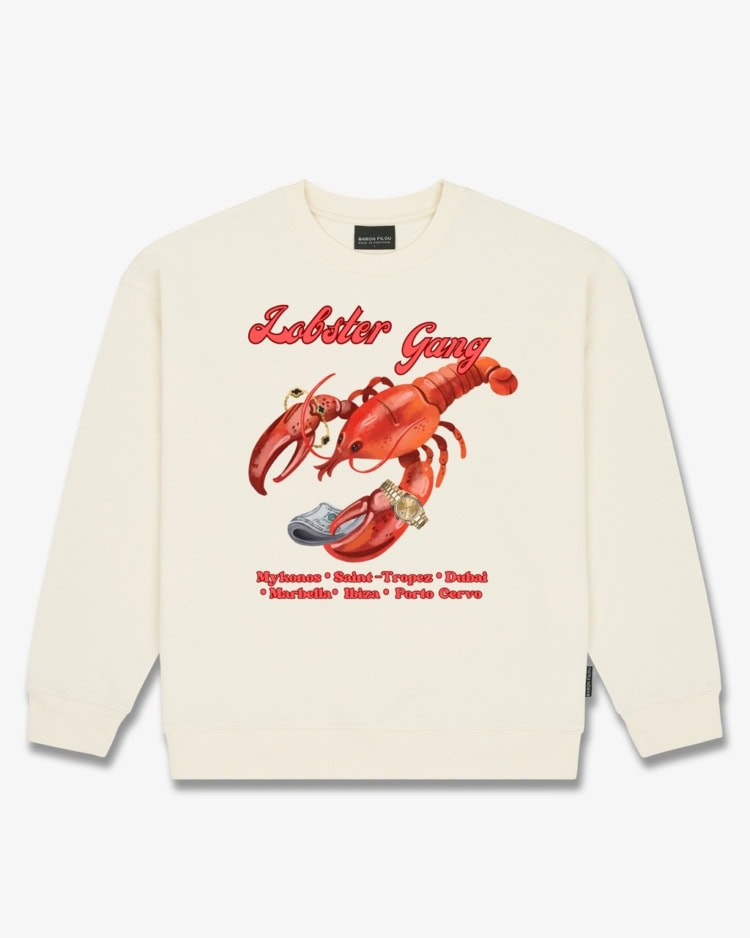 Pullover oversize LOBSTER GANG
