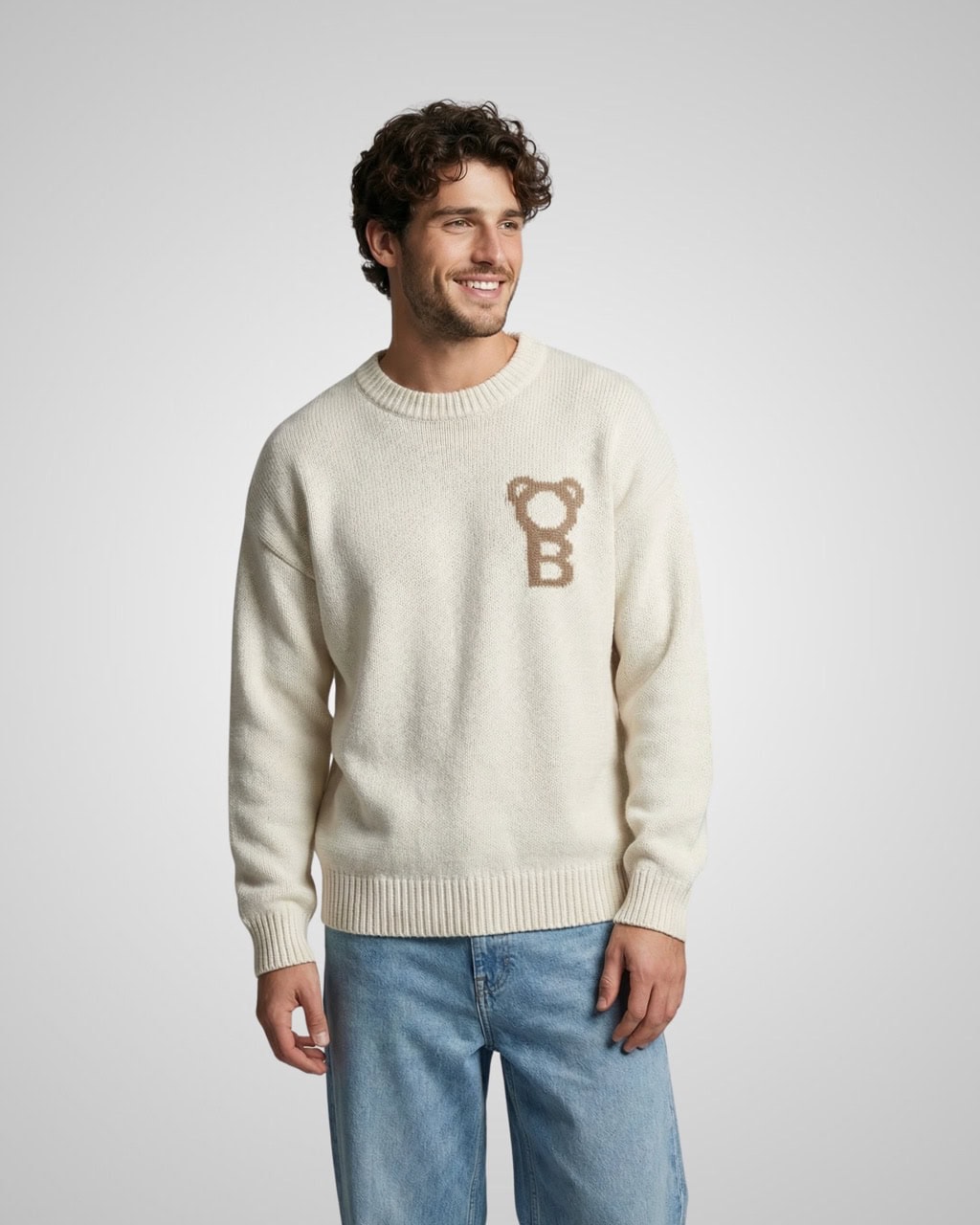 Pull en maille Signature