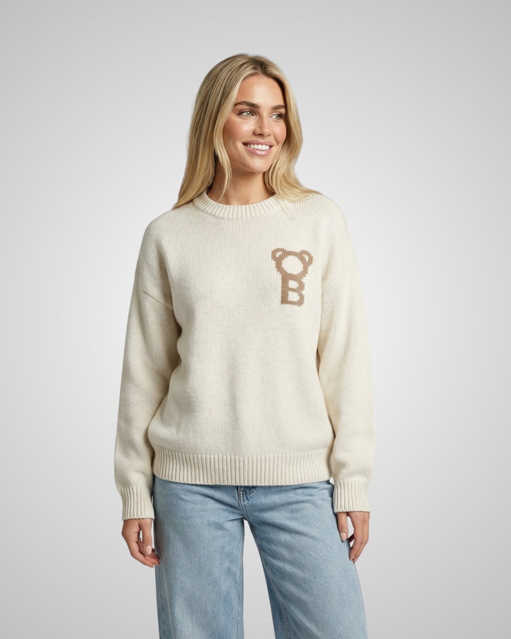 Pull en maille Signature