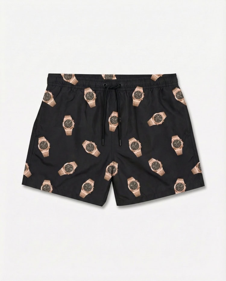 Costume da bagno Allover Orologi