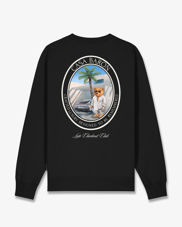 Ovaler Backprint-Pullover Filou CLXVIII.