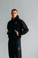 Oversized Signature-Kapuzenpullover
