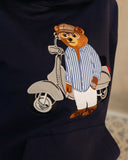 Bestickter Kapuzenpullover Filou CLXXI.