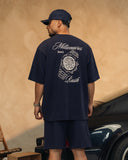 Oversized T-Shirt mit Rückendruck – Keine Eile
