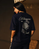 Oversized T-Shirt mit Rückendruck – Keine Eile