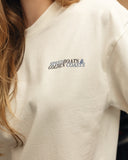 Übergroßes T-Shirt mit Rückendruck: Schnellboote